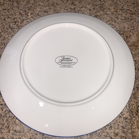 Certified International Nancy Green Dinner Plate- Talevera pattern - Picture 2 of 4